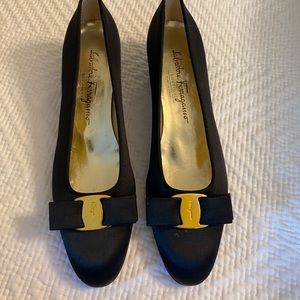 Black and Gold Flats